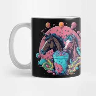 Stallion's Serenade: Harmonizing with Horse Majesty Mug